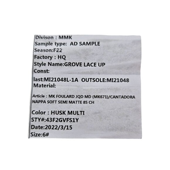 NWT/NWOB Michael Michael Kors Leather Grove Studded Platform Sneakers Size 9 - Picture 6 of 12